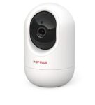 CP PLUS 4MP Full HD Smart Wi-Fi CCTV Indoor Home Security Camera | 1440P Wireless 360° Camera | Night Vision | Two Way Talk | Alexa & OK Google | 15 Mtr, White - CP-E44A