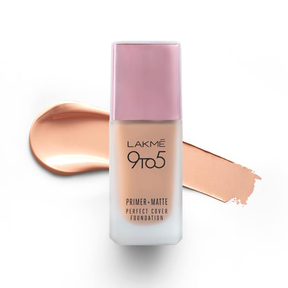 Lakmé 9 To 5 Primer + Matte Perfect Cover Liquid Foundation