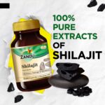 Zandu Shilajit Capsules, Infused with Goodness of Natural Shilajit Extracts,