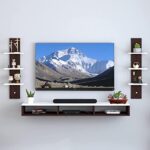 Odestar Victor Riano Engineered Wood Wall Mounted TV Unit