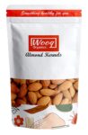 Wooq Organics Premium California Almond Kernel 1Kg, 100% Natural Badam Giri