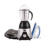 Boss Combo Pack Mixer Grinder, Dry Iron & Sandwich Toaster