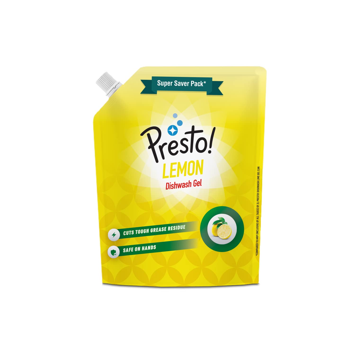 Amazon Brand - Presto Dishwash Refill Gel