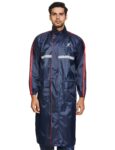 Amazon Brand- Symactive Water Resistant Polyester Long Rain Coat